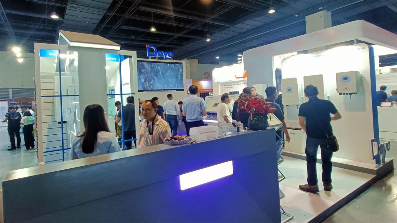 Deye's Impactful Presence: Shining Bright at Solar & Storage Live Philippines
